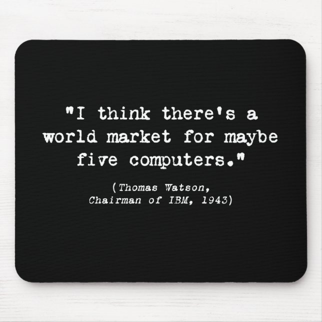 Computer Market Mouse Mat (Front)