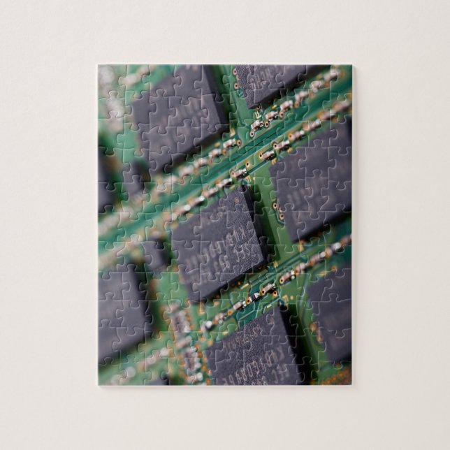 Computer Memory Chips Jigsaw Puzzle (Vertical)