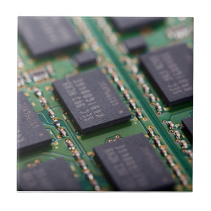 Computer Memory Chips Tile