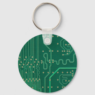 Computer memory plate key ring