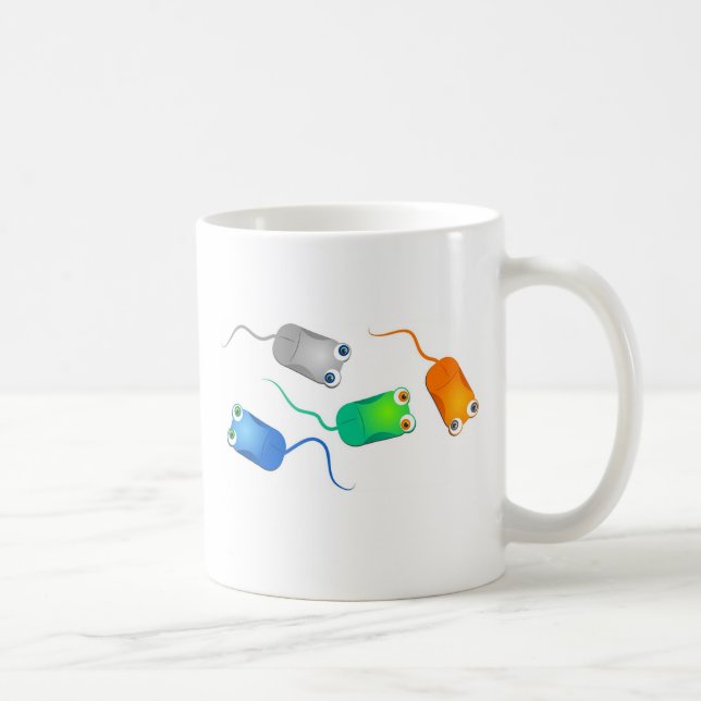 Computer Mice Coffee Mug (Right)