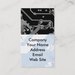 Computer Motherboard Detail Business Card