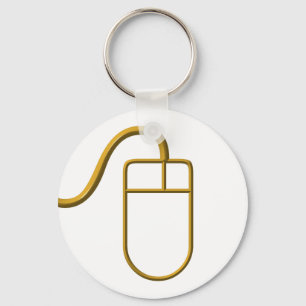 Computer Mouse Key Ring