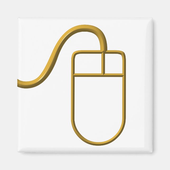 Computer Mouse Magnet (Front)