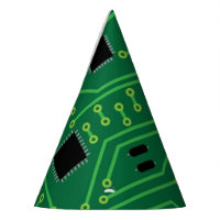 Computer Nerd Circuit Board CPU
