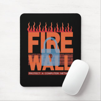 Computer Network Firewalls in Graphics Mouse Mat