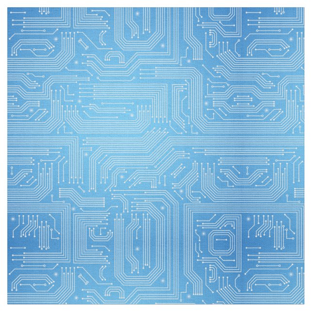 Computer Pattern Fabric (Close Up)