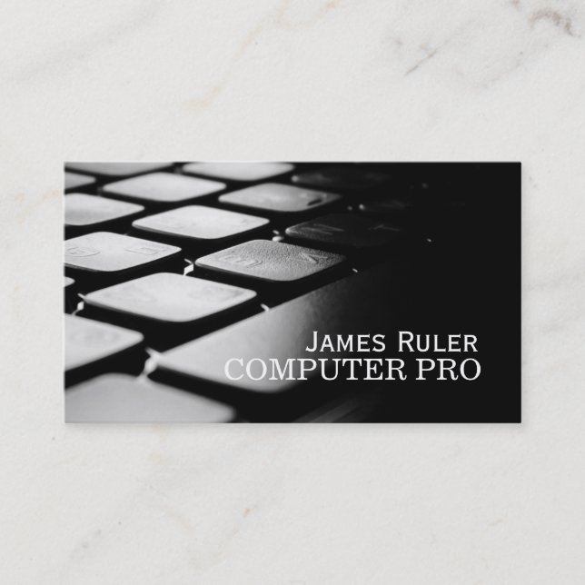 Computer PC Electronics Repair Business Card (Front)