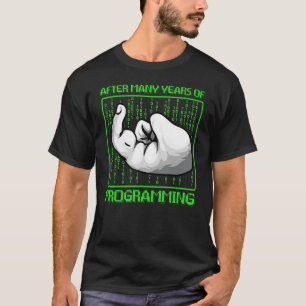 Computer Programmer Bug Coding Binary Code Progra T-Shirt
