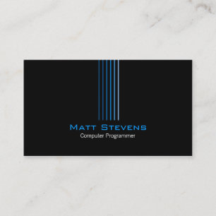 Computer Programmer Simple Business Card