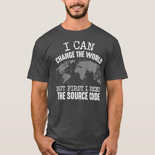 Computer Programmer Software Engineer Coding T-Shirt (Front)