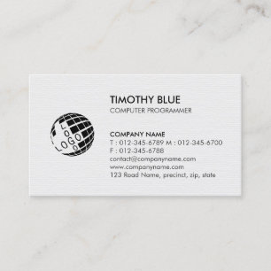 Computer Programmer Technology Business Card