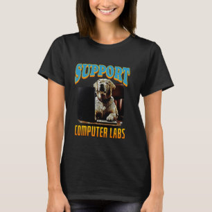 Computer Programming Labrador Retriever Software D T-Shirt