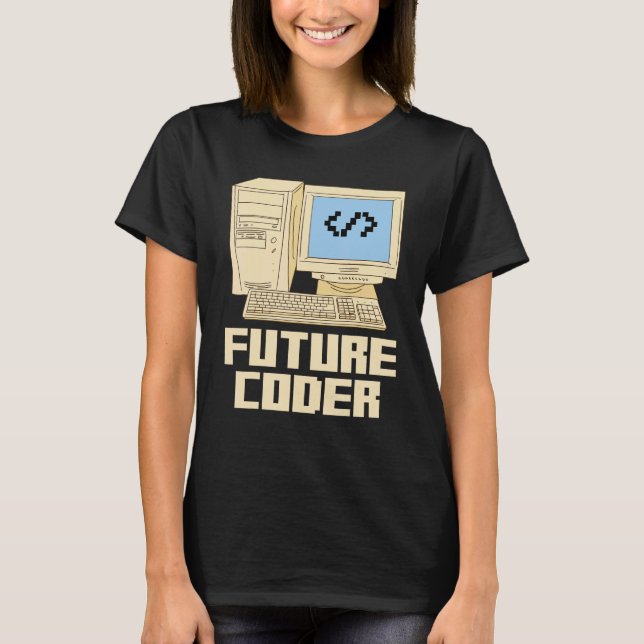 Computer Programming Programmer Student Future Cod T-Shirt (Front)