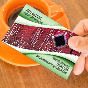 Computer Repair Business Card
