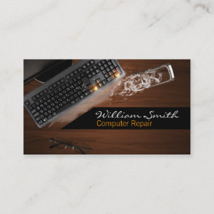 Computer Repair Business Card