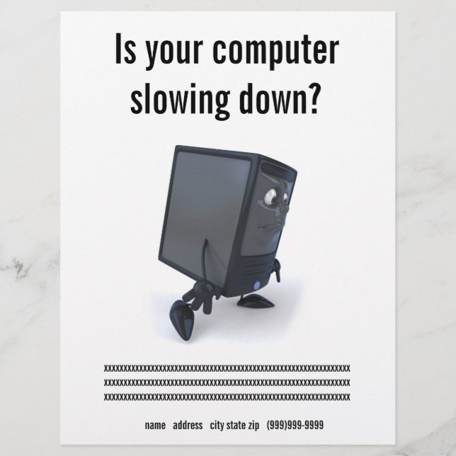 Computer Repair Flyer (Front)