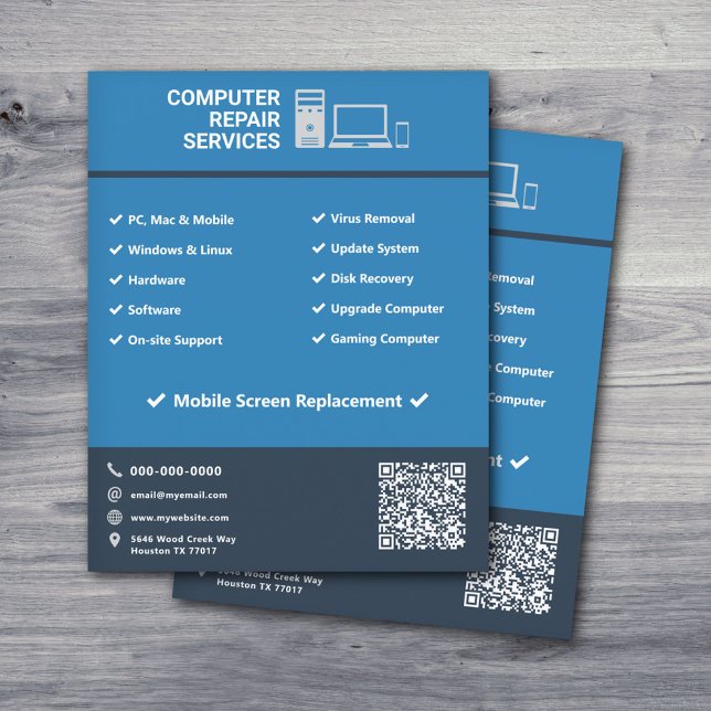 Computer Repair Services Flyer (Computer Repair Services Flyer)
