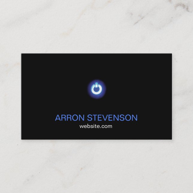 Computer Repair Technician Business Card (Front)