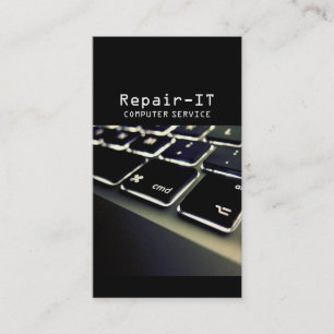 Computer Repair,Technician, Laptop, Business Card
