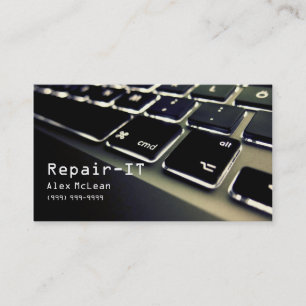 Computer Repair,Technician, Laptop, Business Card