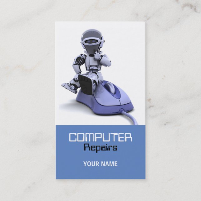 Computer Repairs Business Card (Front)