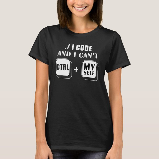 Computer Saying Programming Nerd Programmer T-Shirt (Front)