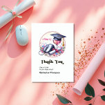 Computer Science & Information Technology Graduate Thank You Card<br><div class="desc">Express your gratitude in true tech-savvy style with this I Did IT Computer Science graduation thank-you card! Featuring a modern illustration of a computer mouse, a graduation cap, and celebratory elements, this design is perfect for IT and software engineering graduates. The back includes a customisable photo placeholder, allowing you to...</div>