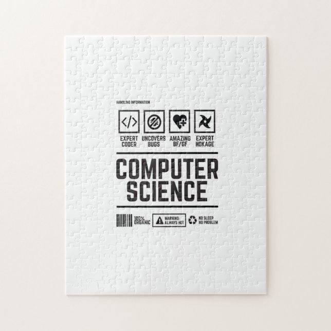 computer science jigsaw puzzle (Vertical)