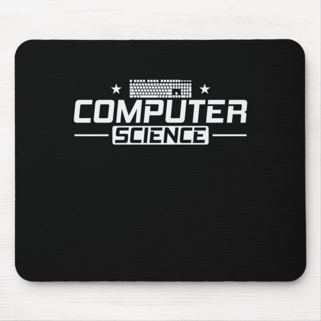 Computer Science Software IT Informatiker Mouse Mat (Front)