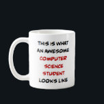 computer science student awesome coffee mug<br><div class="desc">computer science student</div>