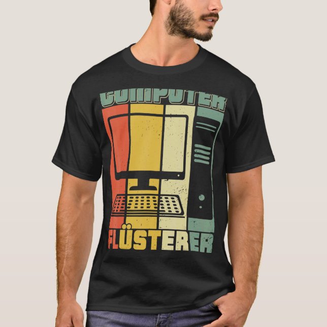 Computer Scientist Admin IT Technician Network Pro T-Shirt (Front)