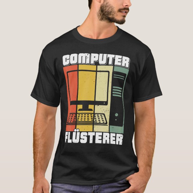 Computer Scientist Admin IT Technician Network Pro T-Shirt (Front)