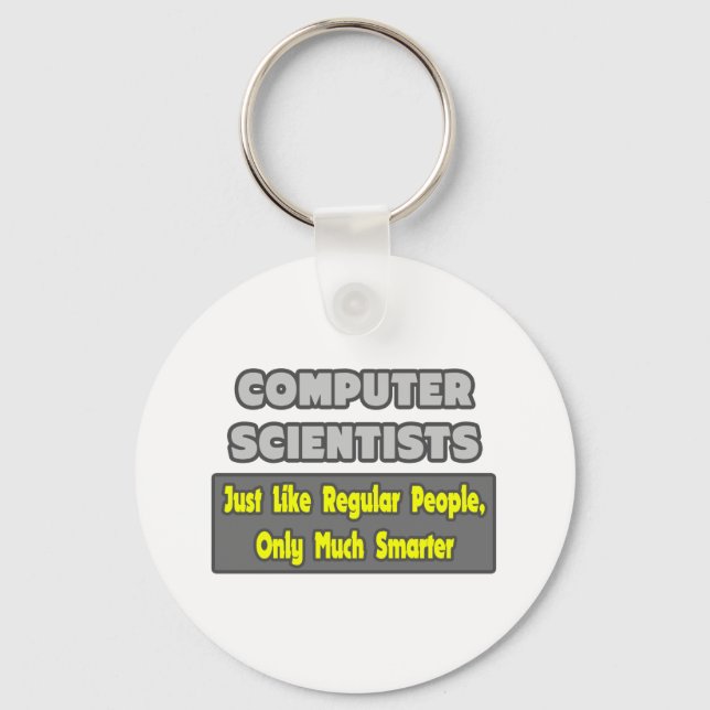 Computer Scientists ... Smarter Key Ring (Front)