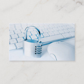 computer security business card