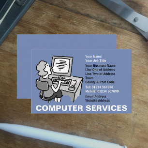 Computer Services Business Card