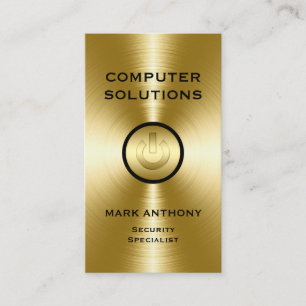 Computer Services Business Card