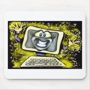 Computer Shock Mouse Mat