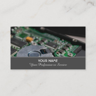 Computer specialist and computer repair specialist business card
