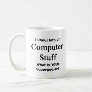 computer stuff coffee mug
