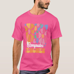 Computer Teacher Science IT Tech Technology Back T T-Shirt