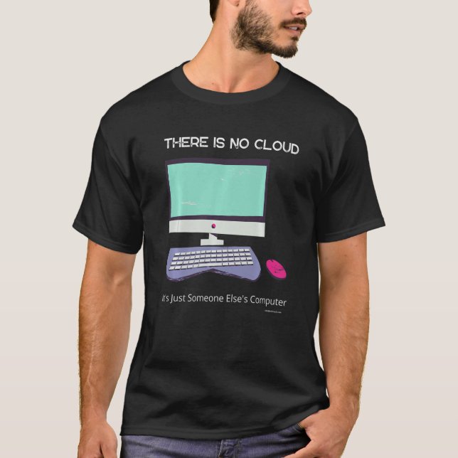 Computer Tech Whisperer Wizard Support  8 T-Shirt (Front)