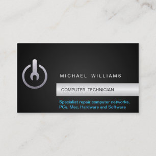 COMPUTER TECHNICIAN BUSINESS CARD
