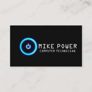 Computer Technician Repair Business Card