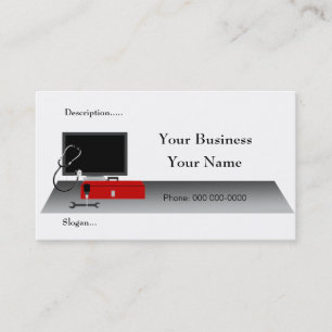 Computer Technician Service Business Crad Card