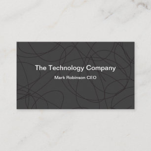 Computer Technology Unique Business Cards