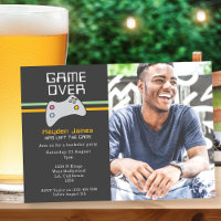 Computer Video Game Over Batchelor Party
