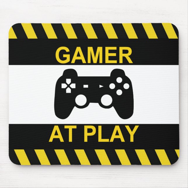 Computer Video Gamer Non Slip Mousepad #8 (Front)