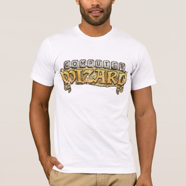 Computer Wizard T-Shirt (Front)