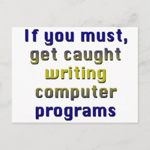 ComputerPrograms Postcard